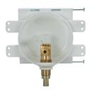 Water-Tite PEX Mini Round Ice Maker Box Quarter-Turn Valve 