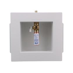 Plastic Fire-Rated Lead-Free F1807 PEX Ice Maker  Supply Box with Hammer Arrestor