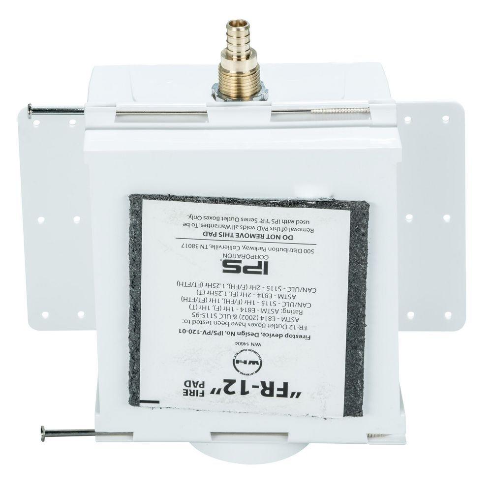 Guy Gray&trade; White 8-5/16 x 7-7/8 in. Ice Maker Supply Box 