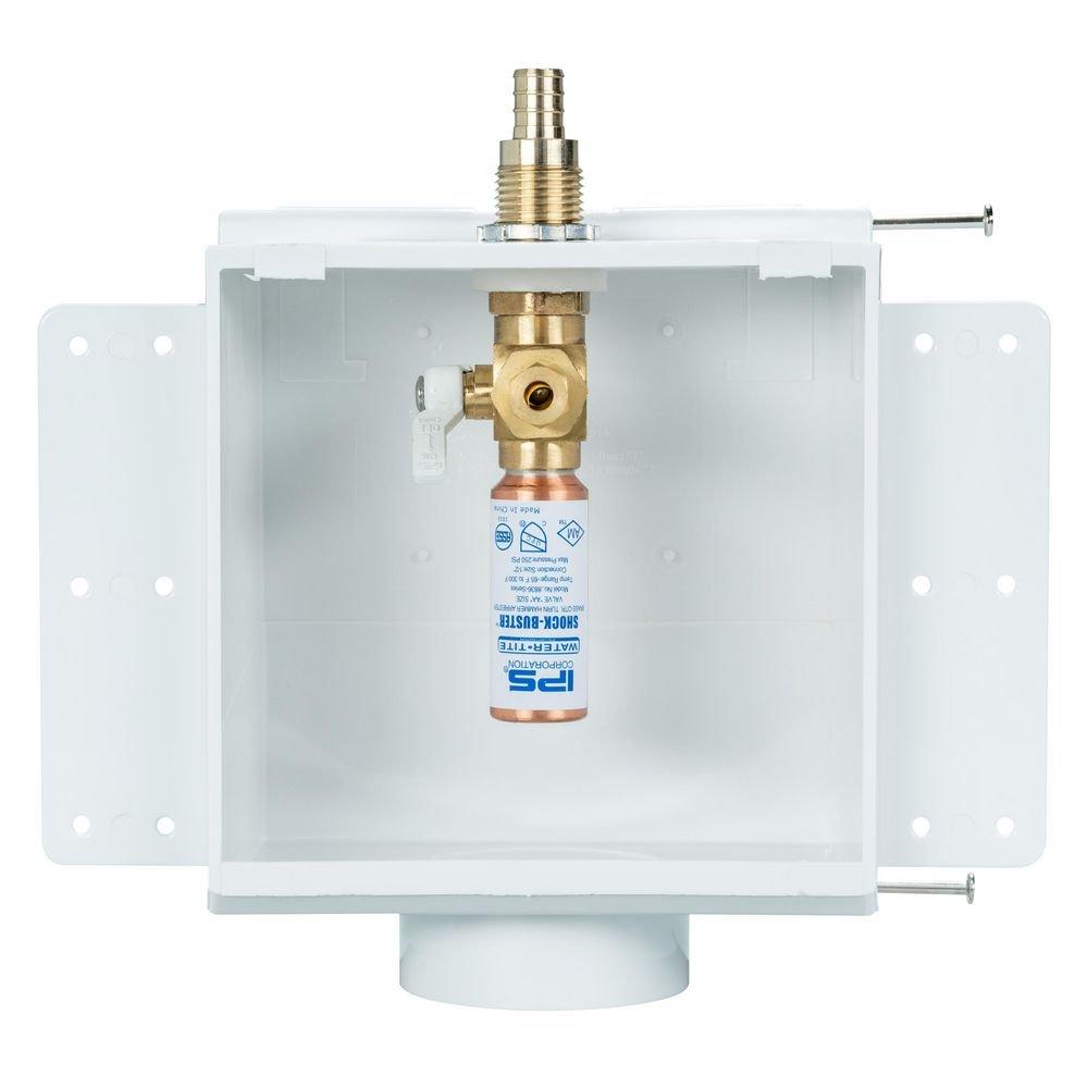 Guy Gray&trade; White 8-5/16 x 7-7/8 in. Ice Maker Supply Box 