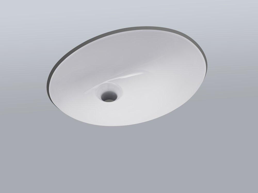 Mirabelle&reg; White Undermount Basin 