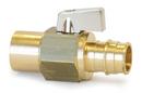 3/4 in. Brass Full Port F1960 x Sweat 250# Ball Valve