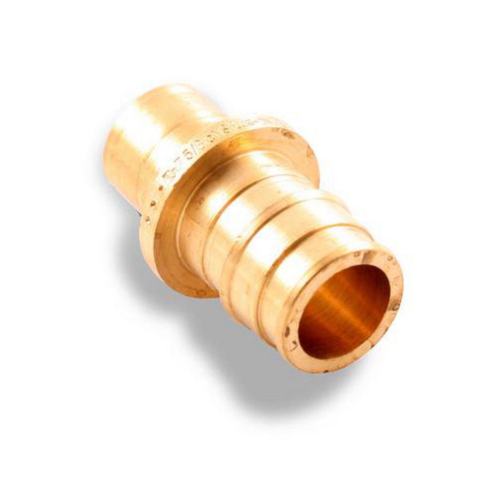 Uponor Brass PEX Expansion x Male Sweat Adapter 