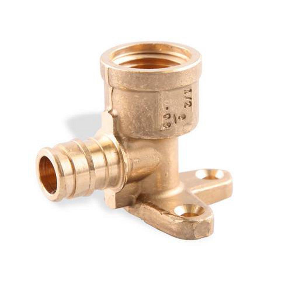 Uponor Brass PEX Expansion x FPT 90° Drop Ear Elbow 