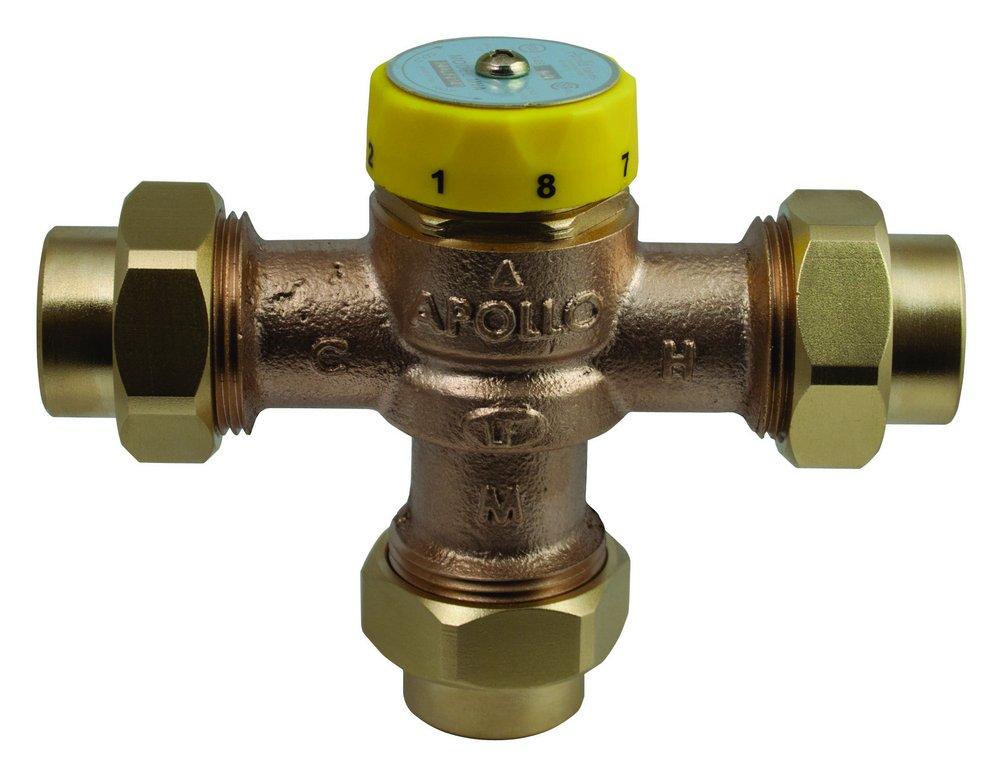 Apollo Valves Solder Thermostat Mixing Valve 