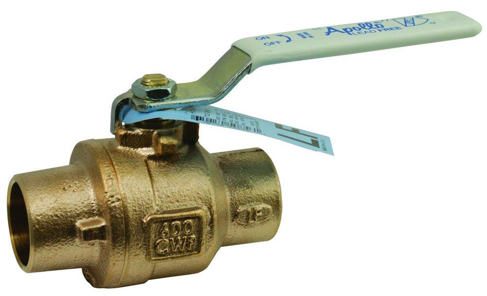 Apollo Valves Bronze Full Port Sweat 600# Ball Valve 