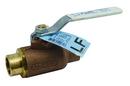 1 in. Bronze Standard Port Solder 600# Ball Valve