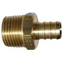 3/4 in. Bronze PEX Crimp x 1/2 in. MPT Adapter