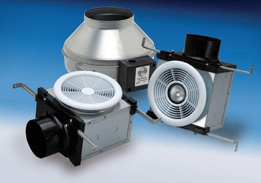 Fantech White Bathroom Exhaust Fan in White 
