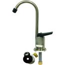 1 Hole Deck Mount Cold Beverage Faucet with Single Lever Handle in Brushed Nickel