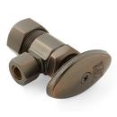 Signature Hardware Oil Rubbed Bronze 5/8 x 3/8 in. NPT x OD Compression Knob Angle Supply Stop Valve 