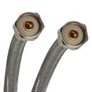 Fluidmaster Stainless Steel 1/2 in. Braided Stainless Toilet Flexible Water Connector 