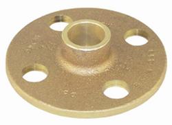 1-1/2 in. Sweat Cast Brass Companion Flange