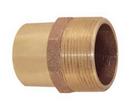 4 in. Male Sweat x Male  Cast Brass Street Adapter 