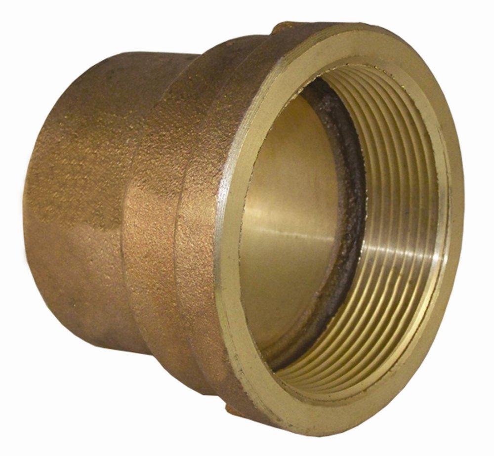 5-2/25 in. Sweat x Female  Cast Brass Adapter 