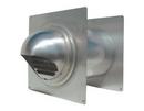 Noritz America 7-4/5 in. Stainless Steel Horizontal Wall Thimble with Hood 