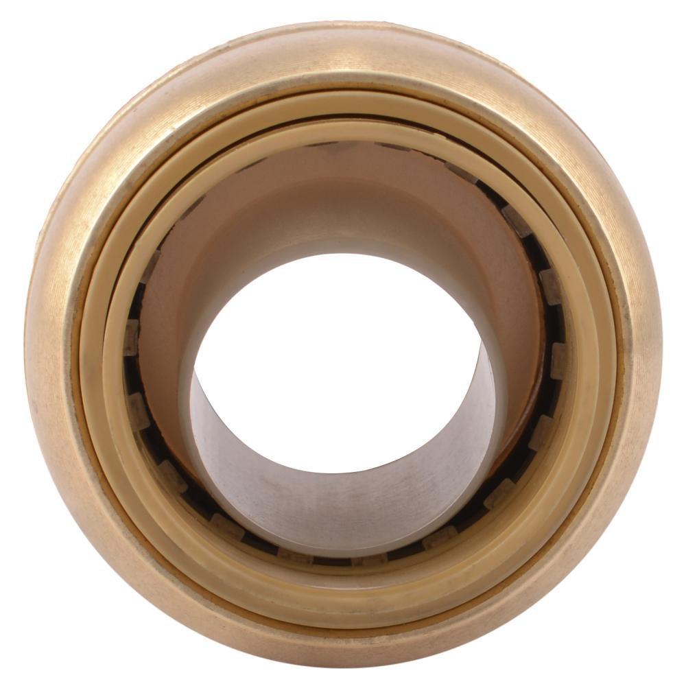 SharkBite® Natural Brass Push Brass Coupling 