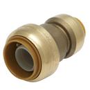 3/4 x 1/2 in. Push Brass Coupling