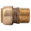 SharkBite&reg; Push x MNPT Brass Coupling 