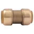 SharkBite&reg; Natural Brass Push Brass Coupling 