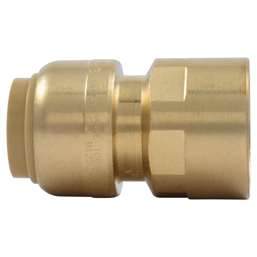 SharkBite® Push x FNPT Brass Adapter 
