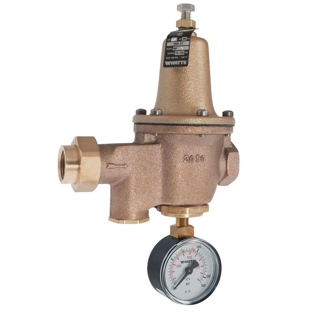 Watts Copper Silicon Alloy Union FNPT x FNPT Pressure Reducing Valve 