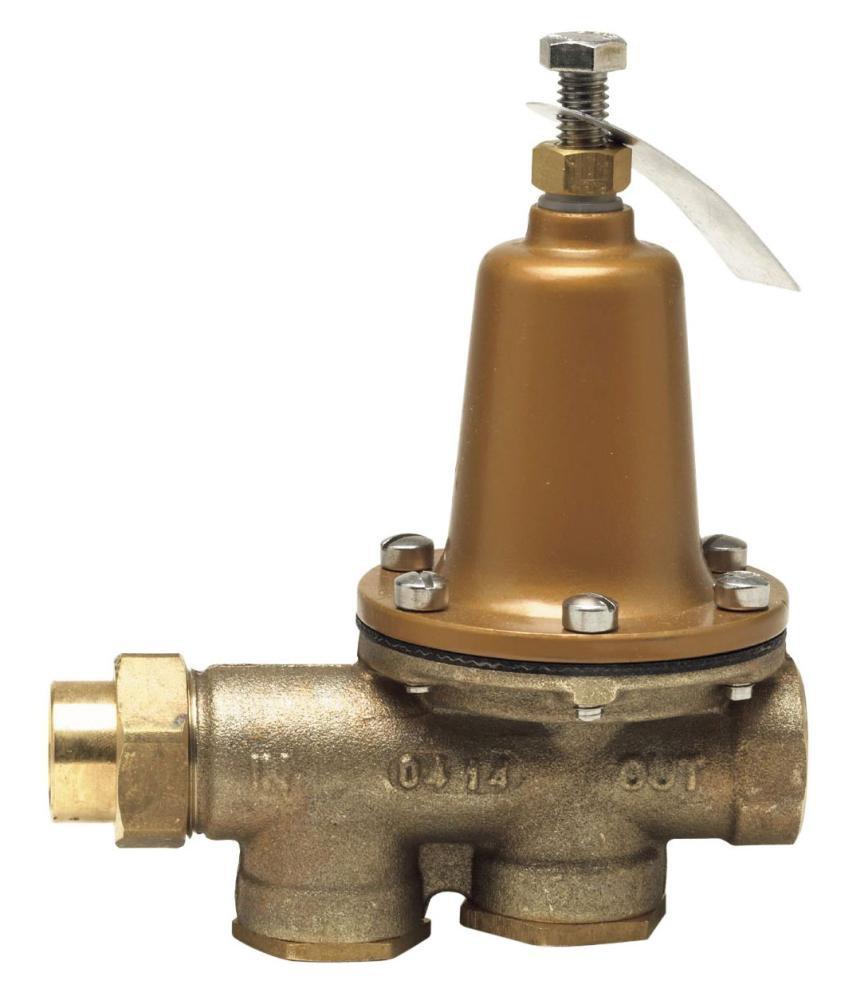 Watts 300 psi Cast Copper Silicon Alloy Union FNPT x FNPT Pressure Reducing Valve 