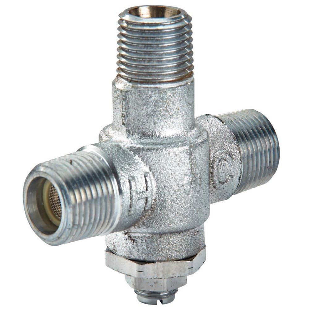 Powers Chrome Plated Thermostatic Tempering Valve 