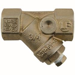3/4 in. Fnpt 20 Mesh Stainless Steel Screen Lead Free Brass Y-Strainer