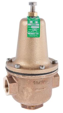 3/4 in. Brass FNPT Pressure Reducing Valve