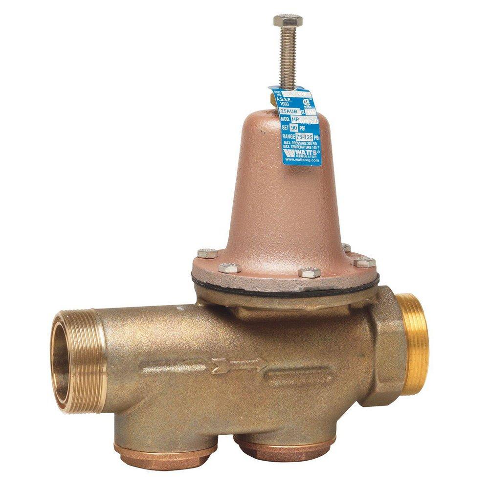 Watts 300 psi Cast Copper Silicon Alloy Double Union FNPT Pressure Reducing Valve 