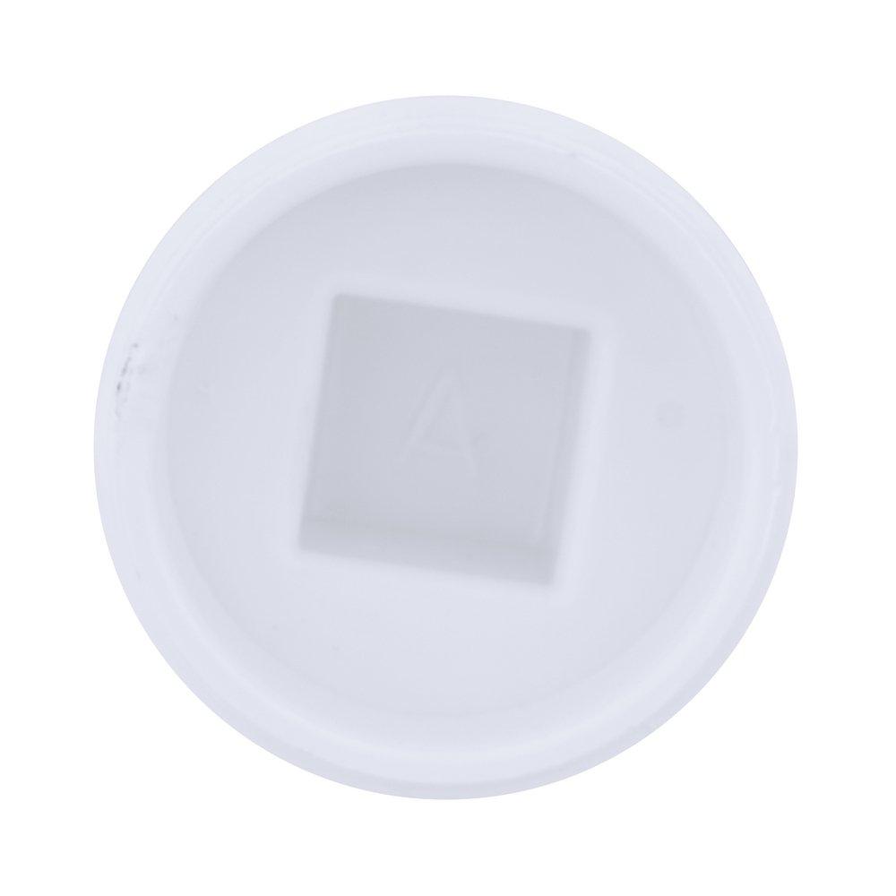 White PVC DWV Plug 
