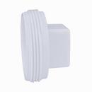 White PVC DWV Plug 
