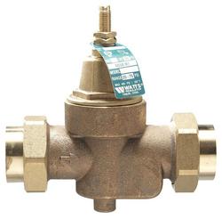 1 in. Brass NPT Union x FNPT Pressure Reducing Valve