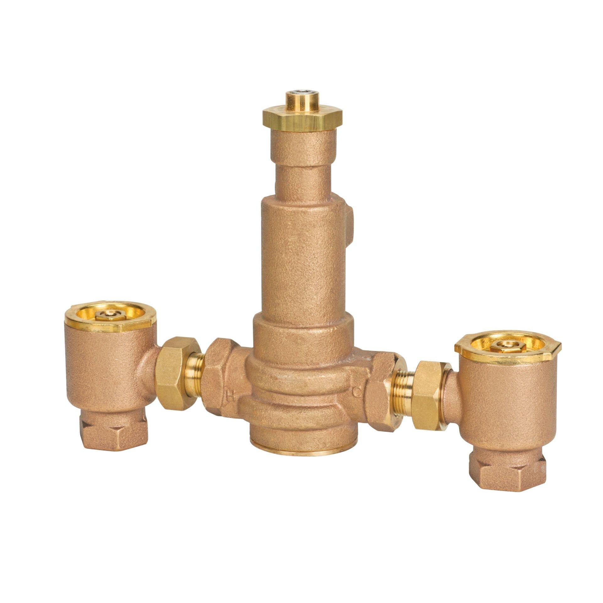Watts Rough Bronze Master Tempering Valve 