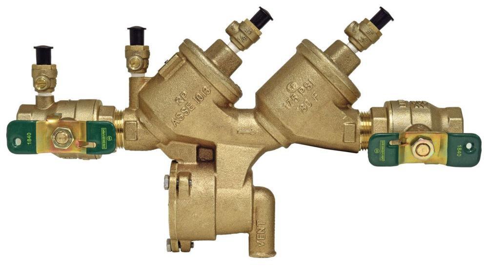 Watts Cast Bronze Bronze FNPT Backflow Preventer 