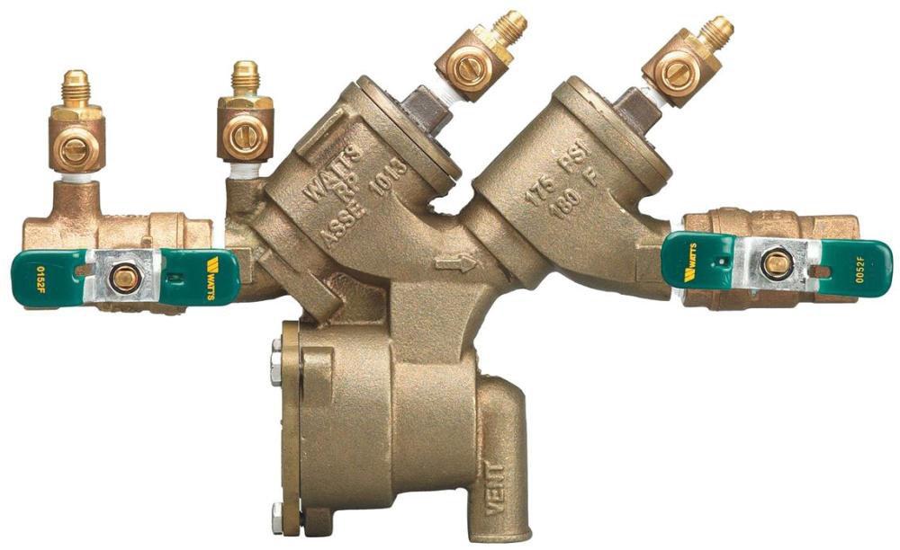 Watts Cast Bronze Bronze FNPT Backflow Preventer 