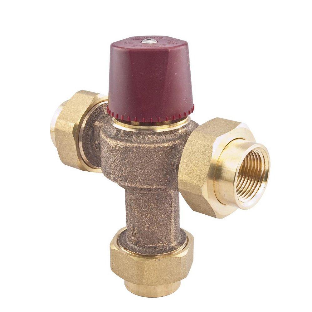 Powers Rough Bronze FNPT Brass Thermostat Tempering Valve 