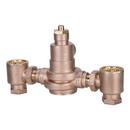 Powers Rough Bronze Hydronic Tempering Valve 