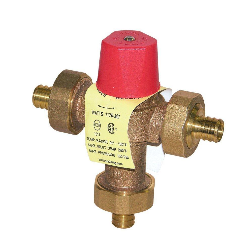 Watts PEX Barbed Thermostatic Mixing Valve 