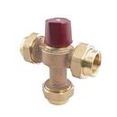 Powers Rough Bronze FNPT Thermostatic Valve 