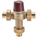 Powers Rough Bronze Sweat Brass Thermostat Tempering Valve 