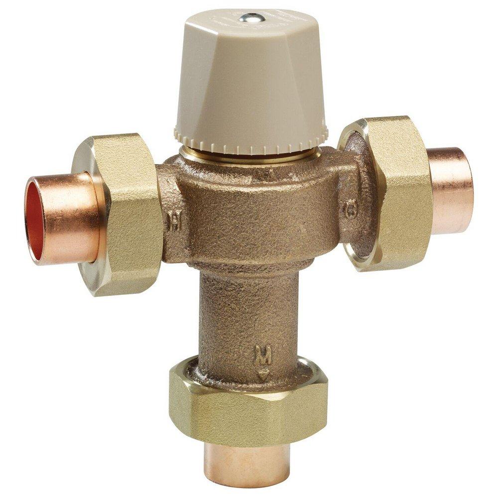 Watts Rough Bronze Thermostat Tempering Valve 