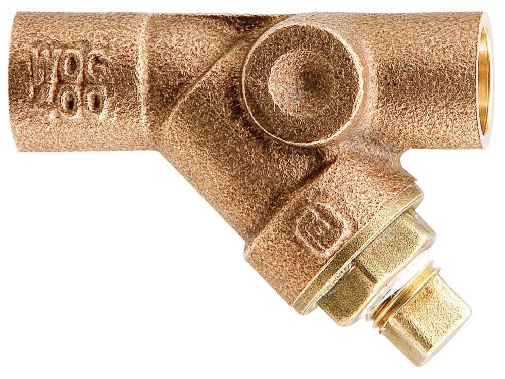 Watts 400 psi Bronze Sweat Wye Strainer 