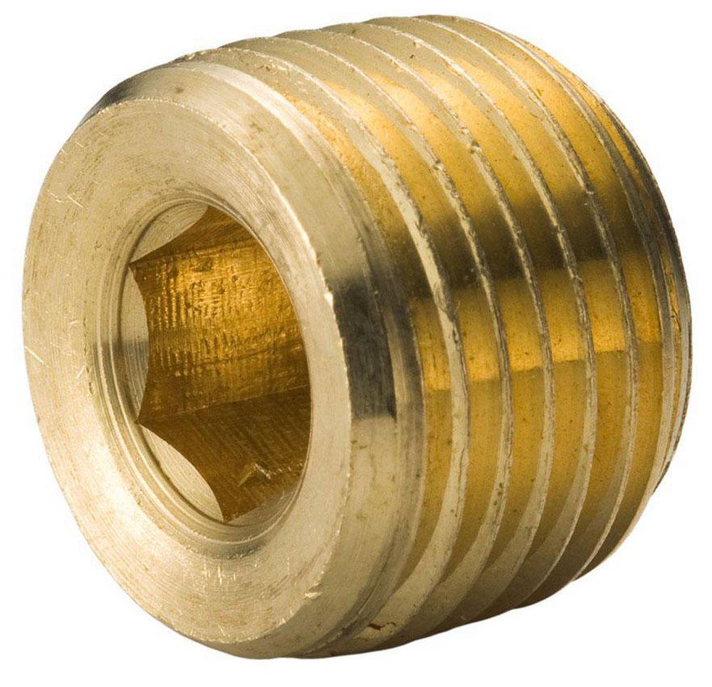 MNPT Brass Hex Head Plug 