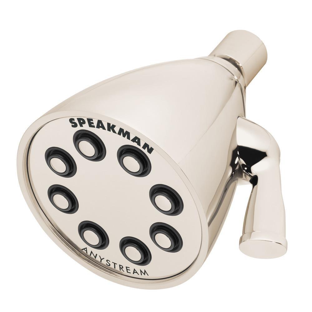 Speakman Polished Nickel Multi Function Intense, Rain and Flood Showerhead 