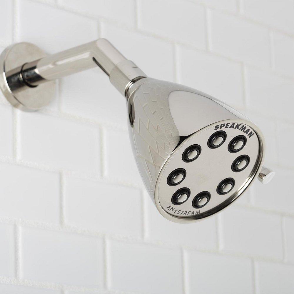 Speakman Polished Nickel Multi Function Intense, Rain and Flood Showerhead 