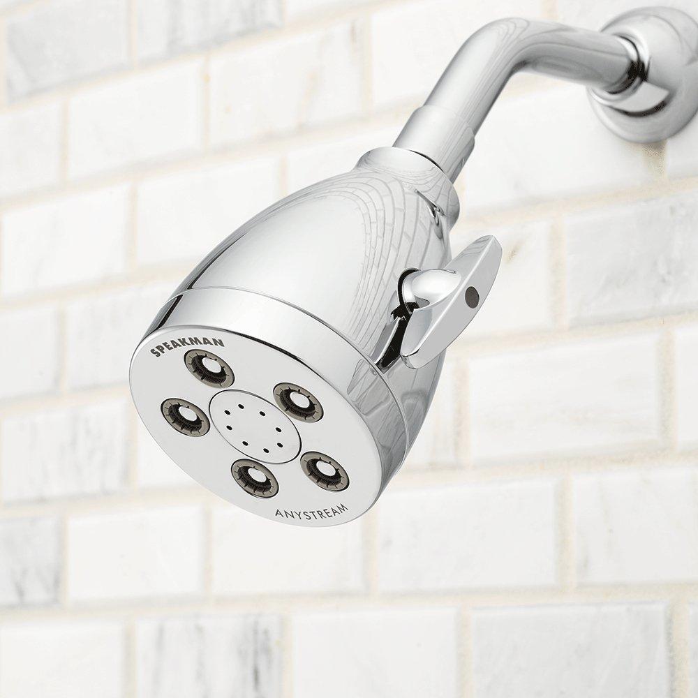 Speakman Polished Chrome Multi Function Intense, Massage and Combination Showerhead 