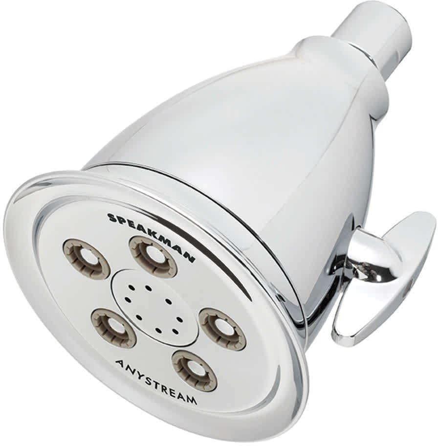 Speakman Polished Chrome Multi Function Intense, Massage and Combination Showerhead 