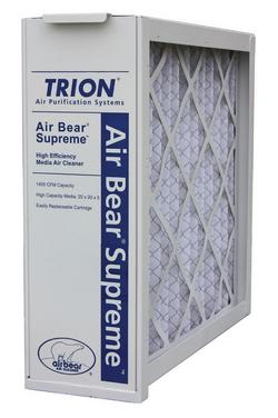 20 x 25 in. 2000 ft3/min Media Air Cleaner